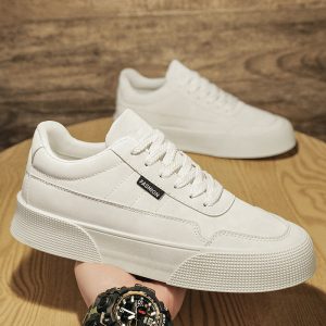 Men's Breathable Sneakers with Thick Sole for Active Wear